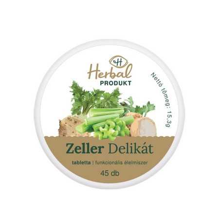 Herbalprodukt zeller delikát tabletta 45 db