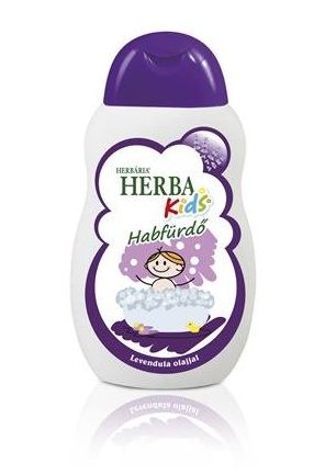 Herbária HerbaKids Gyerek habfürdő levendula olajjal 400ml