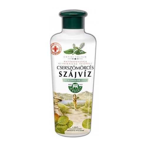 Herbária cserszömörcés szájvíz mentolos 250 ml