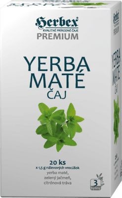 Herbex yerba mate tea 20x1