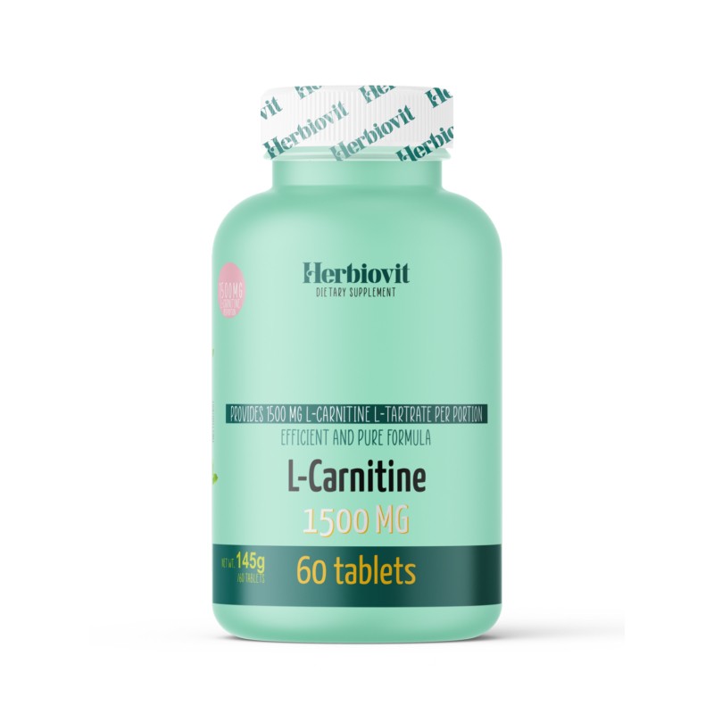 Herbiovit L-Carnitine 1500mg tabletta 60 db