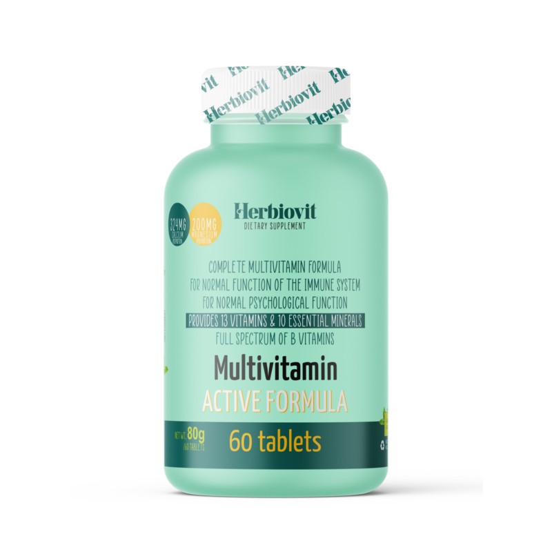 Herbiovit Multivitamin Active Formula tabletta 60 db