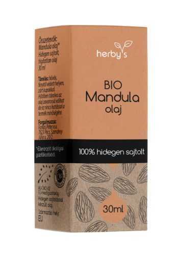 Herbys bio mandula magolaj hidegen sajtolt 30 ml