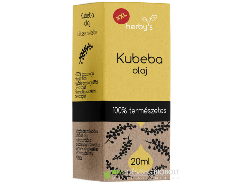 Herbys kubeba xxl illóolaj 20 ml