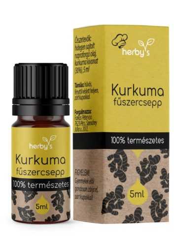 Herbys kurkuma fűszercsepp 5 ml