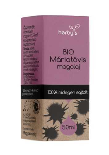 Herbys máriatövis magolaj hidegen sajtolt 250 ml