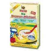 Holle bio banános tejkása 250 g