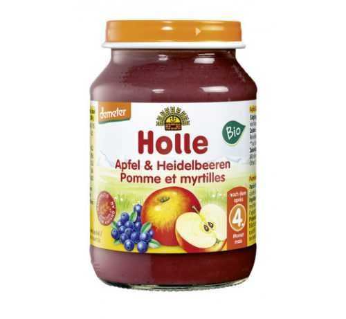 Holle bio bébiétel alma-feketeáfonya 190 g
