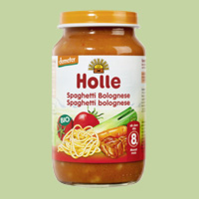 Holle bio bébiétel bolognai spagetti 220 g