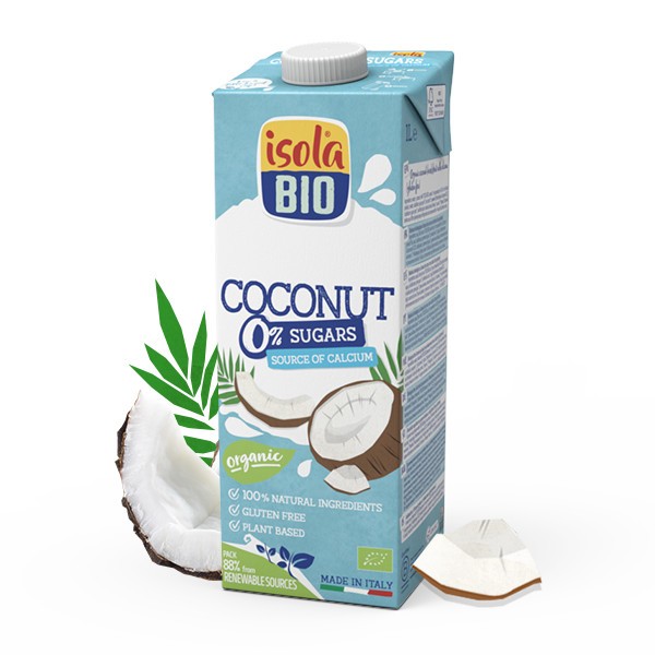 ISOLA BIO KÓKUSZITAL 0% CUKOR 1000ML