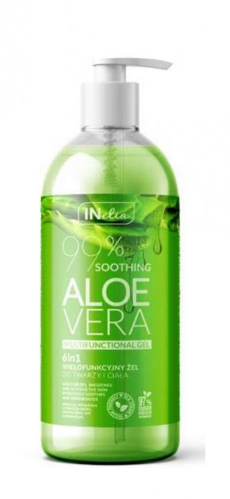 Inelia 99% aloe vera gél pumpás 500 ml