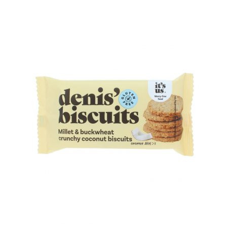 Its us denis köles-hajdina keksz kókuszos 50 g