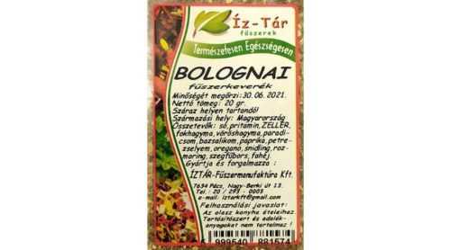 Íz-Tár fűszerkeverék bolognai 20 g