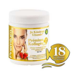 Jó Közérzet prémium kollagén 18 - eper 150 g