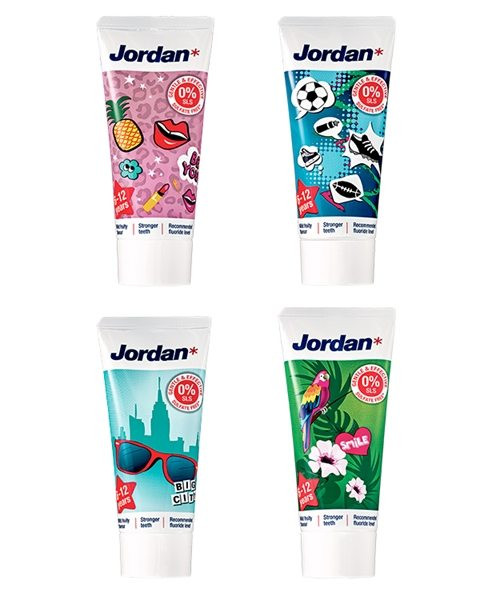 Jordan gyermek fogkrém 6-12 évesek számára 50 ml