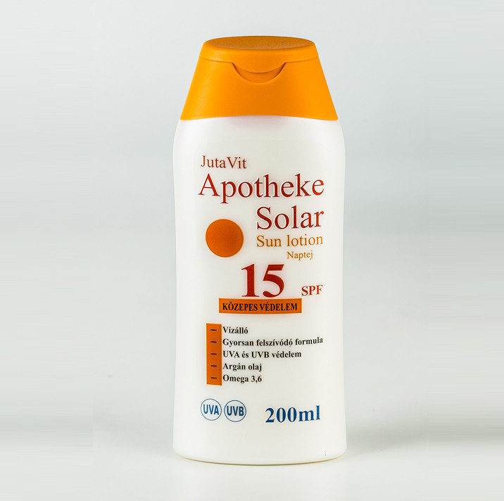 Jutavit Apotheke Solar Naptej Spf-15 200 ml
