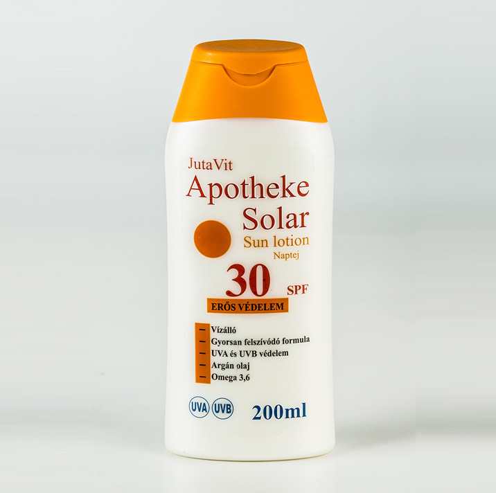 Jutavit apotheke solar naptej spf30 200 ml