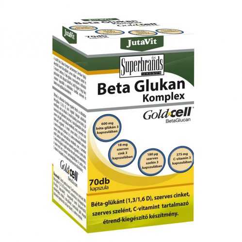 Jutavit beta glukan komplex kapszula 70 db