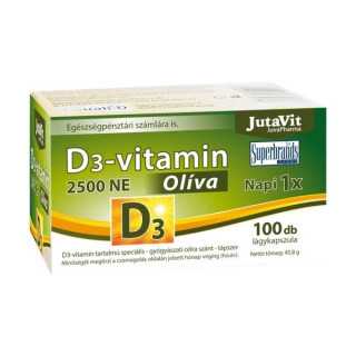 Jutavit d3-vitamin 3000 NE olíva 100 db