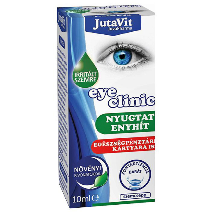 Jutavit eyeclinic szemcsepp irritált szemre 10 ml