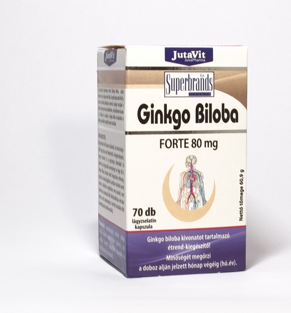 Jutavit ginkgo biloba forte kapszula 70 db