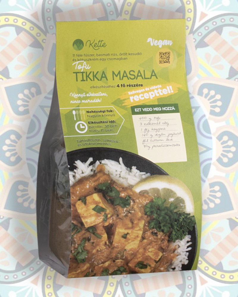 KETTE VEGÁN TIKKA MASALA BASMATI RIZS