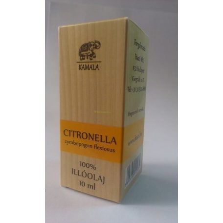 Kamala dobozos illóolaj citronella 10 ml