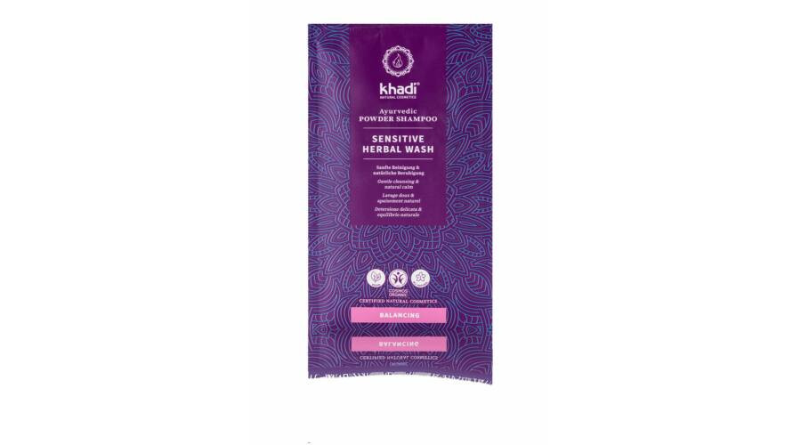 Khadi SENSITIVE HERBAL WASH por alapú sampon