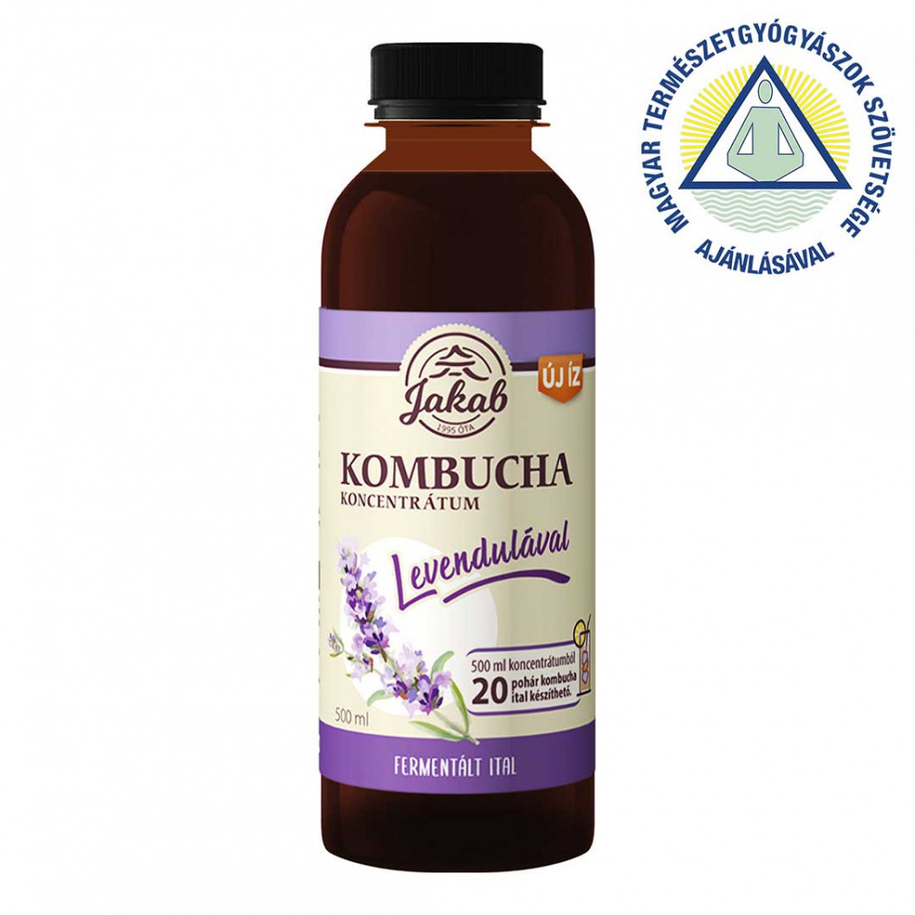 Kombucha tea koncentrátum levendulával 500 ml