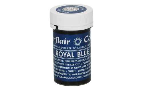 Koncentrált kék ételfesték gél - Sugarflair Royal Blue 25 g - Sugarflair Colours