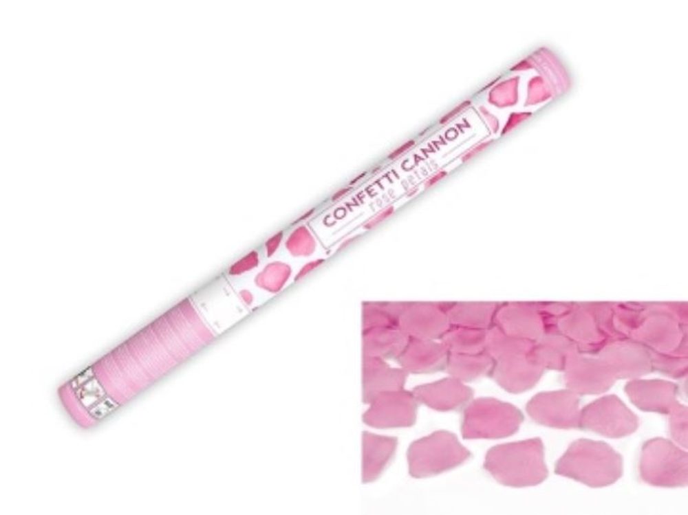 Konfetti 60 cm - PINK FLAGS - Esküvő / Valentin-nap - PARTYKONF