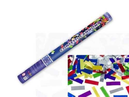 Konfetti CANNON 60 cm fém mix - PARTYKONF