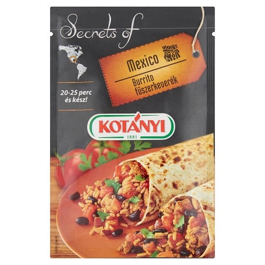 Kotányi quick&easy fűszerkeverék mediterrán salátákhoz chilivel 20 g