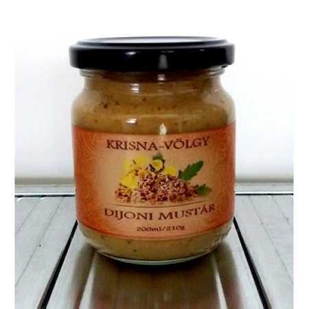 Krisnavölgyi dijoni mustár 210 g