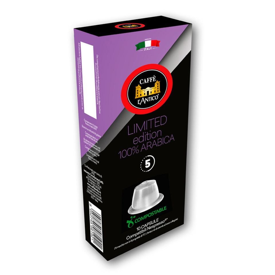 L'Antico Limited Edition komposztálható Nespresso kompatibilis kapszula (10db)