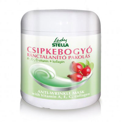 Lady Stella csipkebogyó ránctalanító pakolás kollagénnel 500 ml