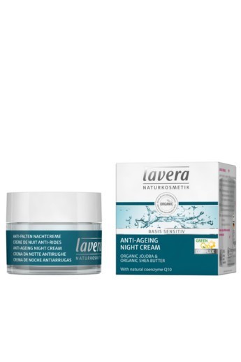 Lavera basis Q10 öregedésgátló éjszakai krém 50 ml