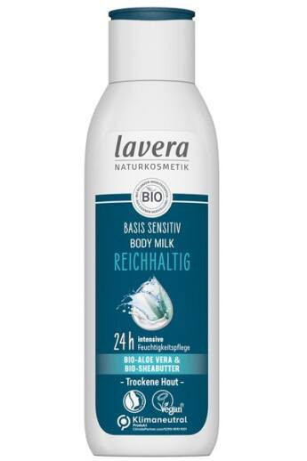 Lavera basis s testápoló tápláló 250 ml