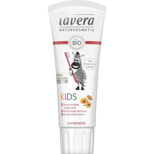 Lavera basis sensitive bio gyerekfogkrém körömvirág-kálcium 75 ml