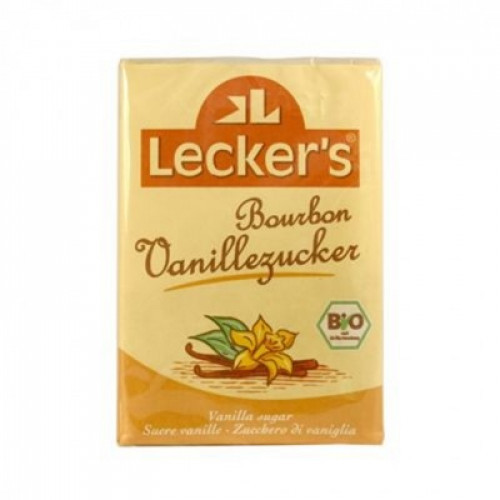 Leckers bio bourbon vaníliás cukor 2x8g 16 g