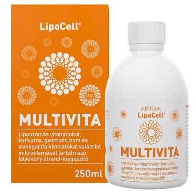 Lipocell c1000 liposzómás c-vitamin és bioflavonoid tartalmú folyékony étrend-kiegészítő narancs ízesítéssel 250 ml