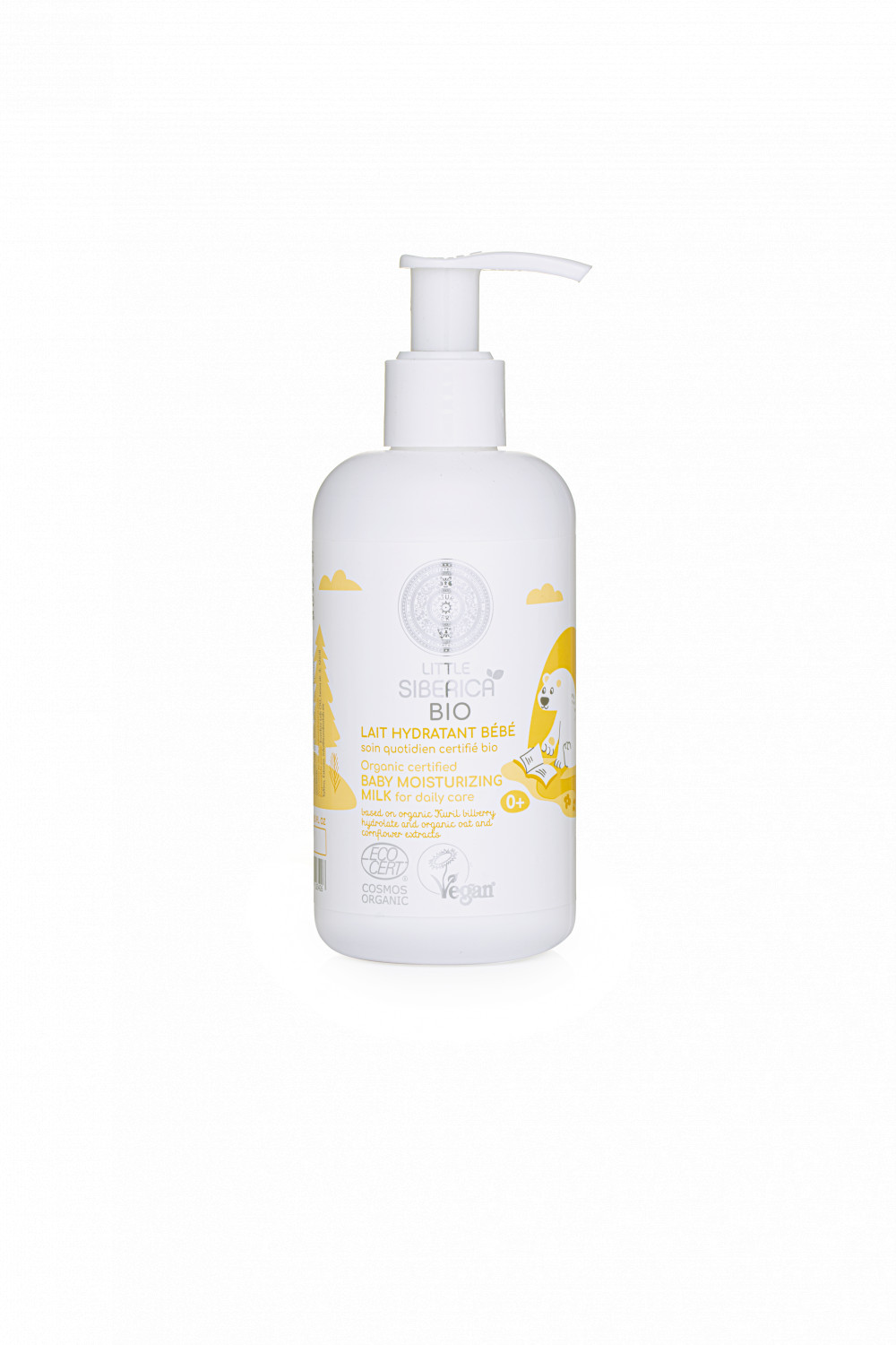 Little Siberica bio baba hidratáló tej 250 ml