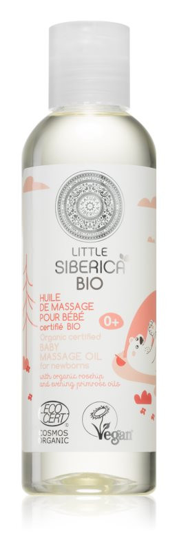 Little Siberica bio masszázsolaj újszülött kortól 200 ml