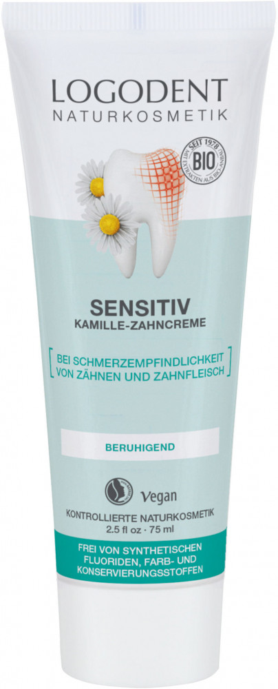 Logodent bio sensitive fogkrém kamillával 75 ml