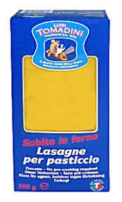 Luigi Tomadini lasagne semola 500 g