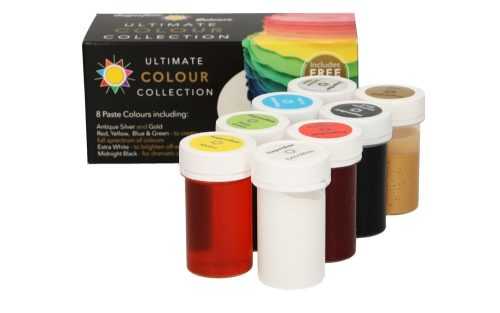 Luxus gél színei Sugarflair Ultimate Collection 8x25g - Sugarflair Colours