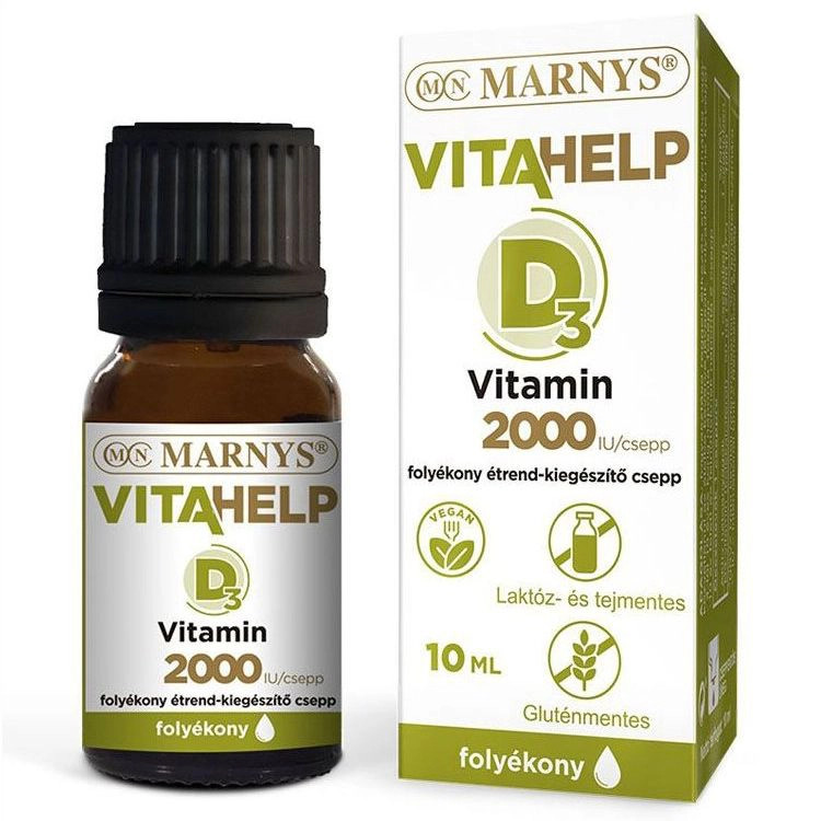 MARNYS VITAHELP D-VITAMIN CSEPPEK 10ML