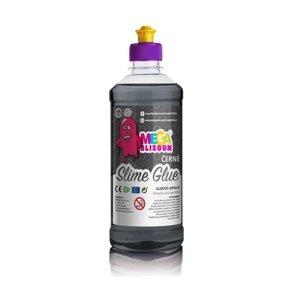 MEGASLIZOUN - PVA FEKETE slime ragasztó 500 ml - Megabublina