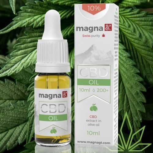 Magna G&T 10% CBD olivaolajban 10 ml