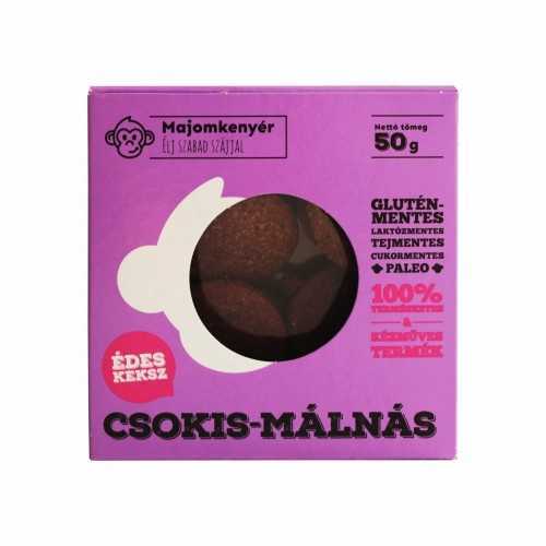 Majomkenyér málnás-csokis keksz 50 g